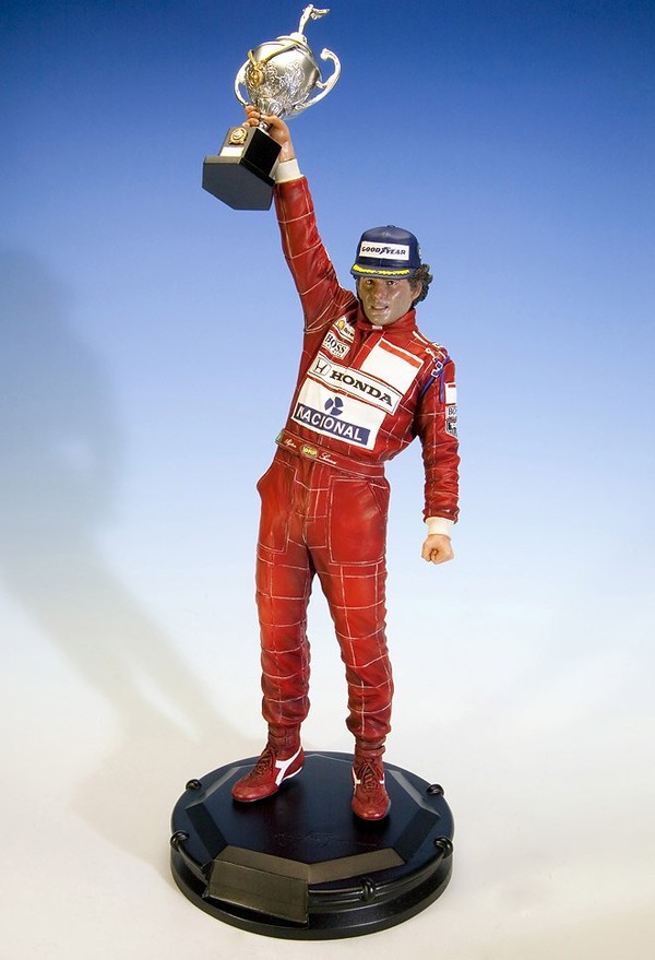 Ayrton Senna (50th Birthday), Formula 1, Kotobukiya, Pre-Painted, 1/6, 4934054092130