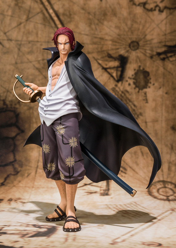 Akagami no Shanks (Showdown at the summit), One Piece, Bandai, Pre-Painted, 4543112772374