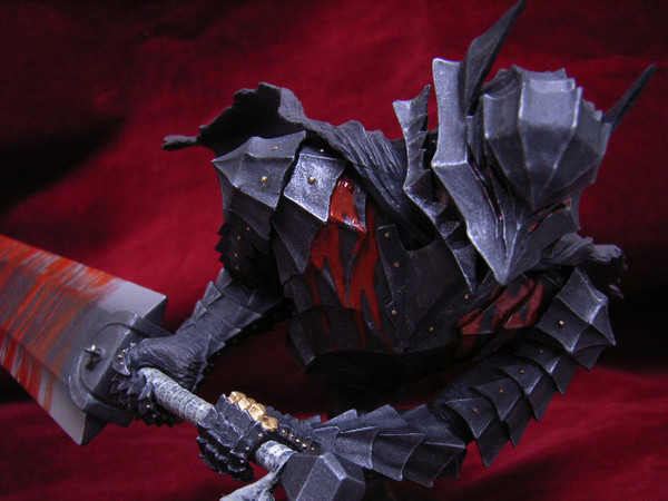 Guts (Bust), Berserk, Art of War, Pre-Painted, 1/10