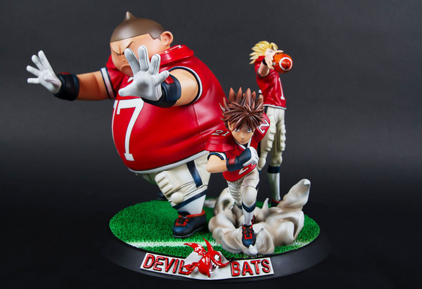Hiruma Youichi, Kobayakawa Sena, Kurita Ryoukan, Eyeshield 21, Tsume, Pre-Painted, 1/8