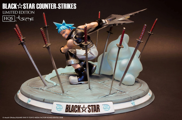 Black Star, Soul Eater, Tsume, Pre-Painted, 1/8