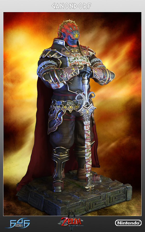 Ganondorf (Standard), Zelda No Densetsu: Twilight Princess, First 4 Figures, Pre-Painted, 1/4