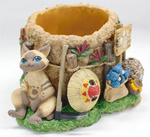 Airou (Hunter Life Collection, Farm Felyne), Monster Hunter, Capcom, Pre-Painted