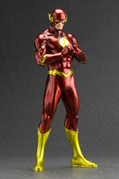 Flash, Justice League, Kotobukiya, Pre-Painted, 1/10, 4934054901784