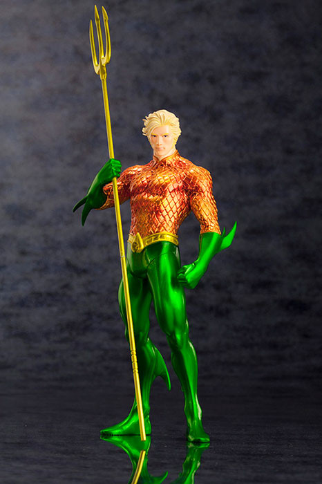 Aquaman, Justice League, Kotobukiya, Pre-Painted, 1/10, 4934054901760