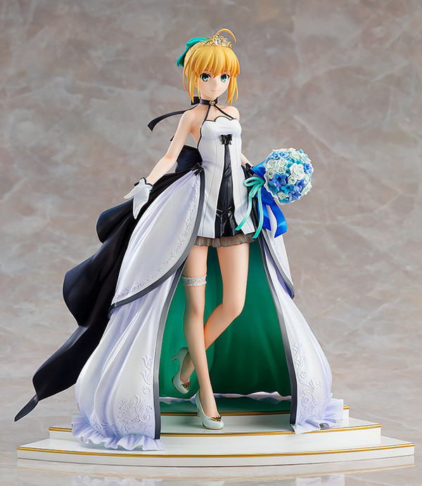 Altria Pendragon (Saber, 15th Celebration Dress), Fate/Stay Night, Good Smile Company, Pre-Painted, 1/7, 4580416941600