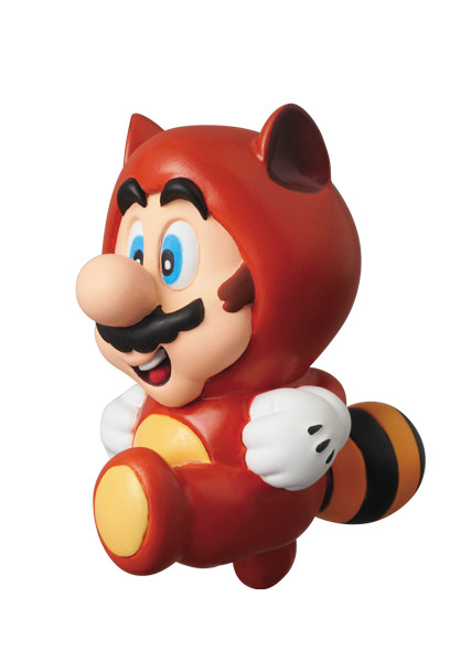 Mario (Tanooki Suit), Super Mario Bros. 3, Medicom Toy, Pre-Painted, 4530956151755