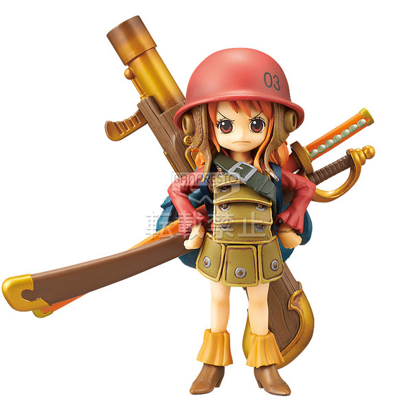 Nami, One Piece Film Z, Banpresto, Pre-Painted