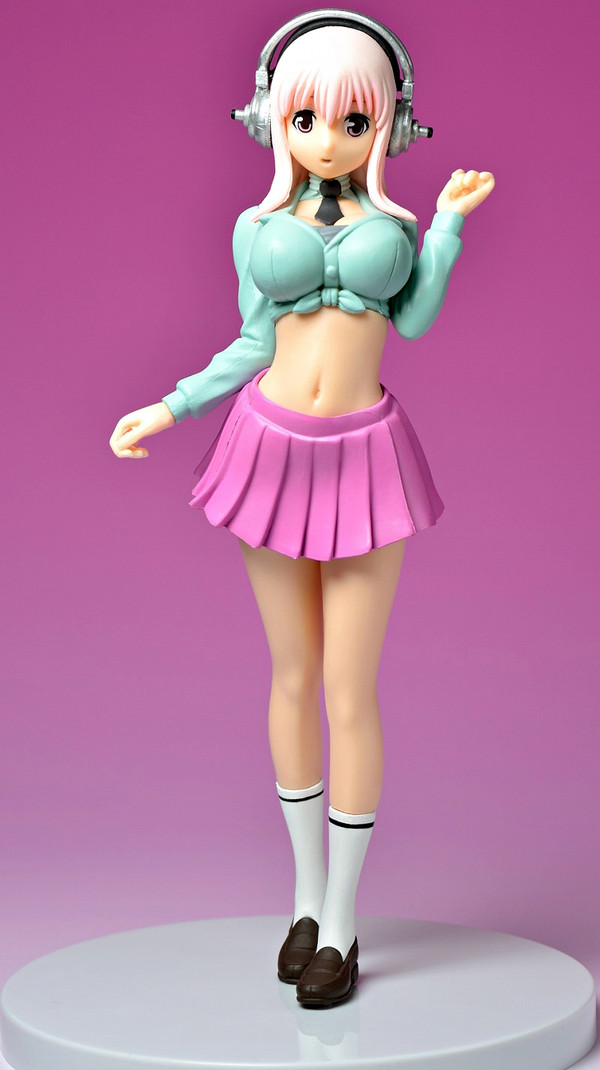 Sonico (Amesuku, Pink), SoniComi (Super Sonico), SK Japan, Pre-Painted