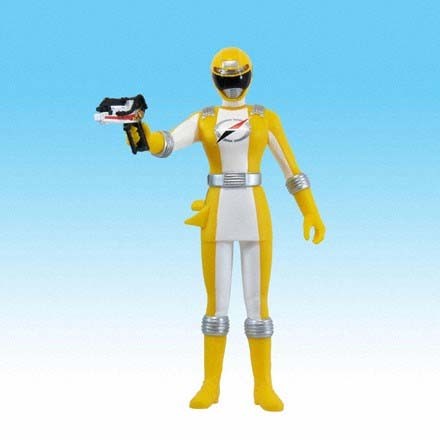 BoukenYellow, GoGo Sentai Boukenger, Bandai, Pre-Painted