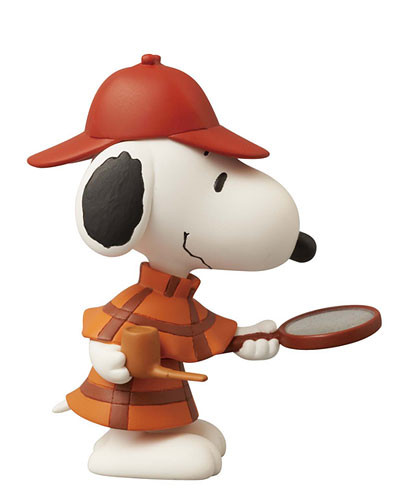 Snoopy (Detective), Peanuts, Medicom Toy, Pre-Painted