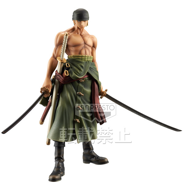 Roronoa Zoro, One Piece, Banpresto, Pre-Painted