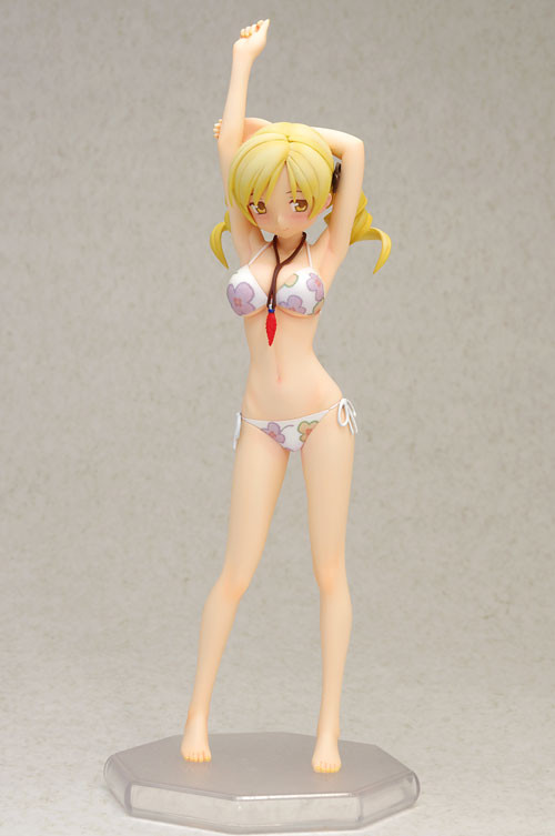 Tomoe Mami (Swimsuit), Mahou Shoujo Madoka☆Magica, Wave, Pre-Painted, 1/8, 4943209610402