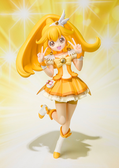 Cure Peace, Smile Precure!, Bandai, Pre-Painted, 4543112811035