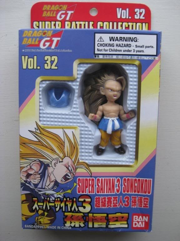 Son Goku SSJ3 (Super Battle Collection, Vol. 32), Dragon Ball GT, Bandai, Pre-Painted