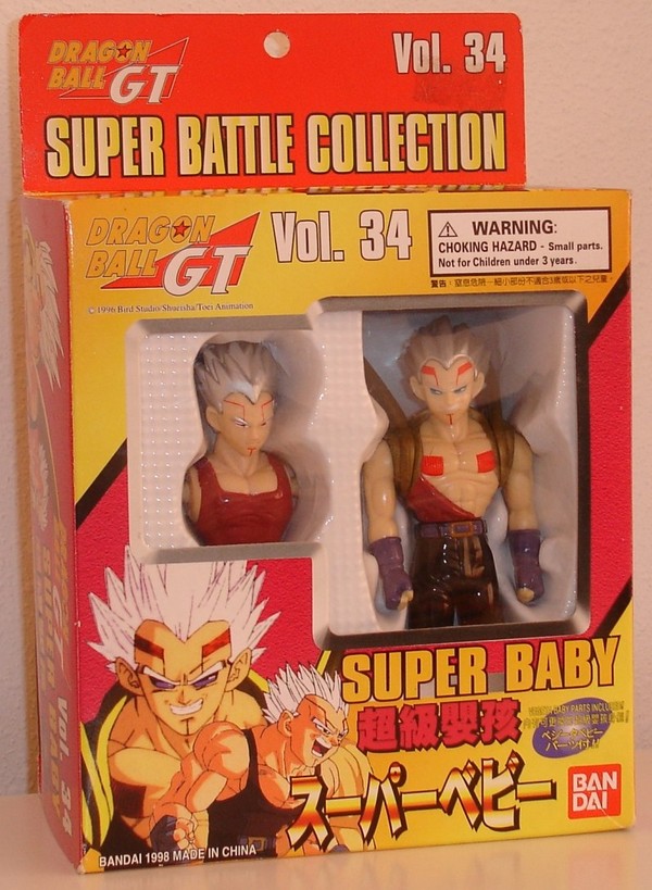 Baby Vegeta, Super Baby (Super Battle Collection, Vol. 34), Dragon Ball GT, Bandai, Pre-Painted