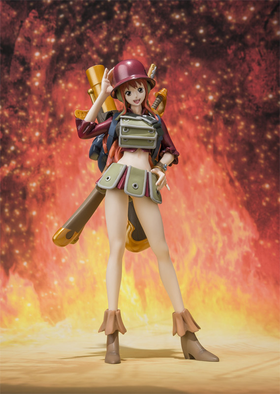Nami, One Piece Film Z, Bandai, Pre-Painted