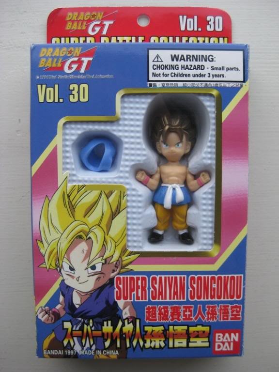 Son Goku SSJ (Super Battle Collection, Vol. 30), Dragon Ball GT, Bandai, Pre-Painted