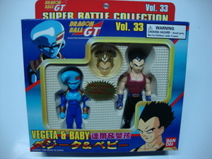 Baby, Vegeta, Vegeta SSJ (Super Battle Collection, Vol. 33), Dragon Ball GT, Bandai, Pre-Painted