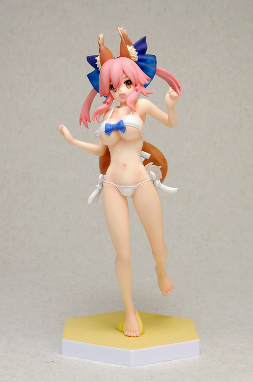 Tamamo no Mae (Caster), Fate/Extra CCC, Wave, Pre-Painted, 1/10, 4943209553228