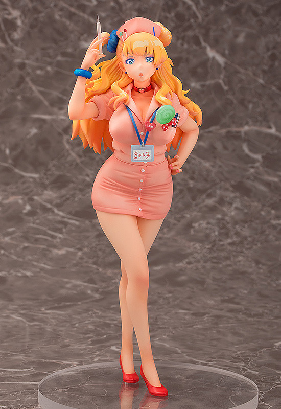 Galko-chan (Nurse style), Oshiete! Galko-chan, Aquamarine, Pre-Painted, 1/8, 4562369650853