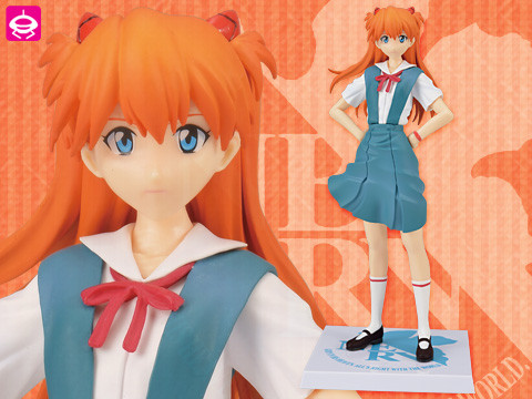 Souryuu Asuka Langley (School Uniform, Vol. 7), Evangelion Shin Gekijouban, SEGA, Pre-Painted