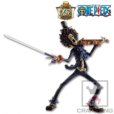 Brook, One Piece, Banpresto, Pre-Painted