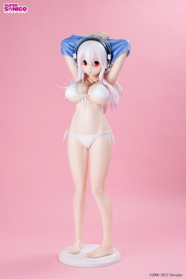 Sonico (Swimsuit), SoniComi (Super Sonico), A-Toys, Pre-Painted, 1/2, 4582447880019