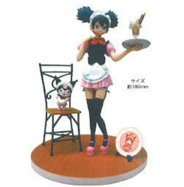 Kuromi, Kurumi Nui (Pinafore Costume, A), Onegai My Melody, Banpresto, Pre-Painted, 1/8