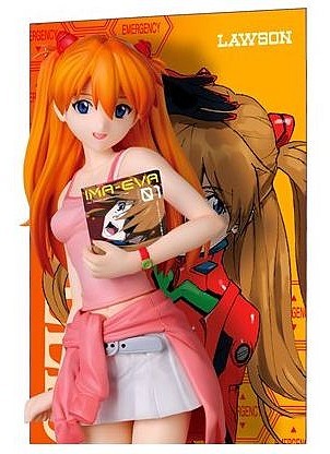 Souryuu Asuka Langley (Loppi), Evangelion Shin Gekijouban: Q, Kotobukiya, Lawson, Pre-Painted, 1/8