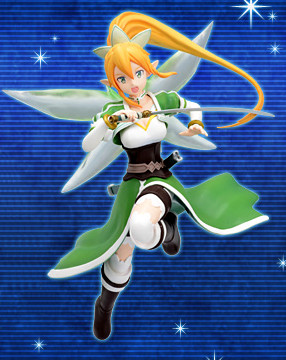 Leafa, Sword Art Online, SEGA, Pre-Painted