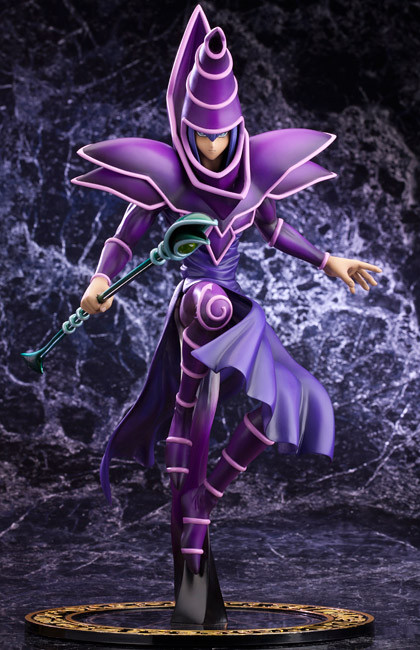 Black Magician (-Unmei no Duel!!-), Yu-Gi-Oh! Duel Monsters, Kotobukiya, Pre-Painted, 1/7, 4934054782840