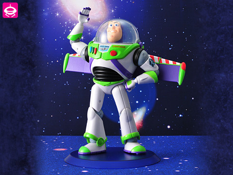 Buzz Lightyear (2), Toy Story, SEGA, Pre-Painted