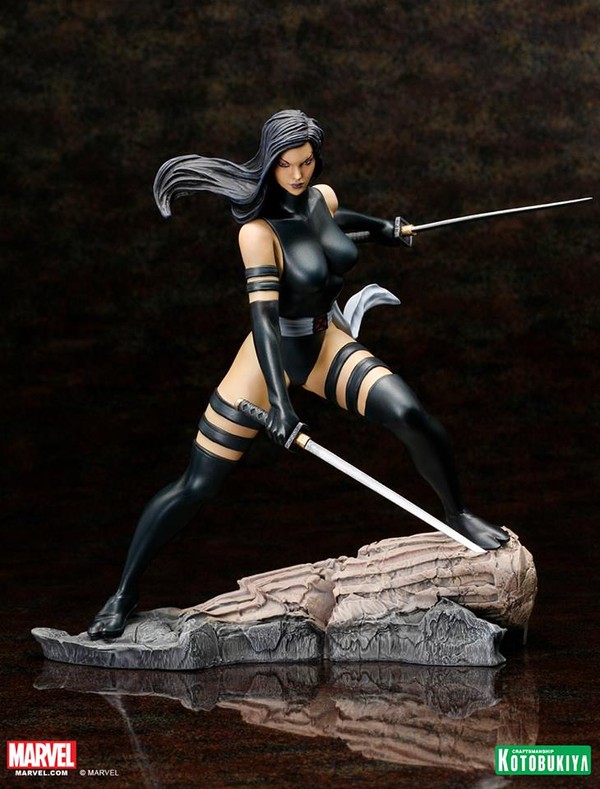 Psylocke, X-Force, Kotobukiya, Pre-Painted, 1/6, 4934054092550