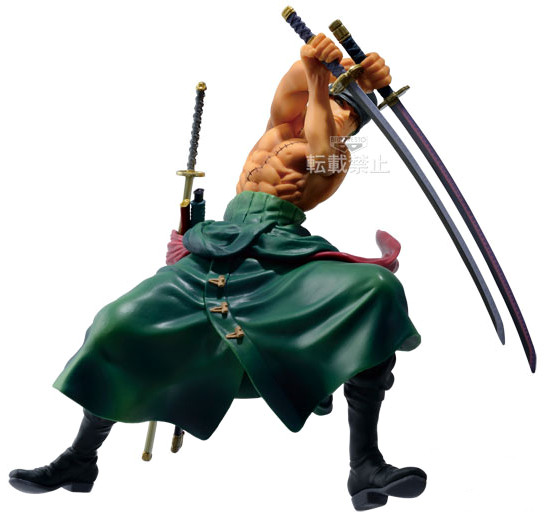 Roronoa Zoro, One Piece, Banpresto, Pre-Painted