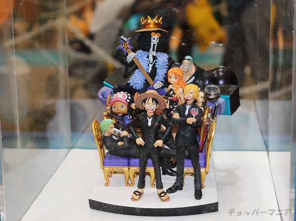 Brook, Franky, Monkey D. Luffy, Nami, Nico Robin, Roronoa Zoro, Sanji, Tony Tony Chopper, Usopp, One Piece, Jump Festa, Pre-Painted