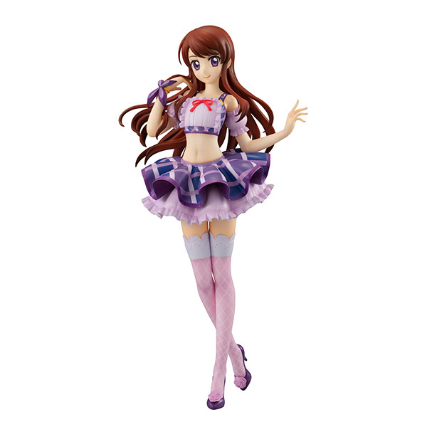 Shibuki Ran (Purple Stage Co-de), Aikatsu!, MegaHouse, Pre-Painted, 1/7, 4535123828478