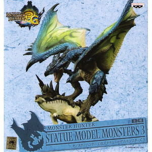 Liolaeus (Statue Model Monsters, Azure), Monster Hunter, Banpresto, Pre-Painted