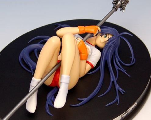 Kan'u Unchou (Red), Ikki Tousen, Orchid Seed, Pre-Painted, 1/7