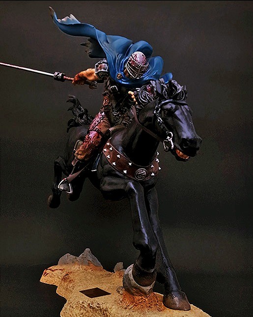 Guts (2013 Special Blue), Berserk, Art of War, Pre-Painted, 1/10