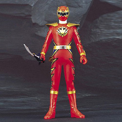 Aba Red (Abare Max), Bakuryuu Sentai Abaranger, Bandai, Pre-Painted