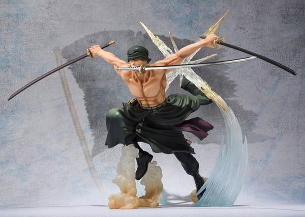 Roronoa Zoro (Battle Rengoku Oni Giri), One Piece, Bandai, Pre-Painted, 4543112816917