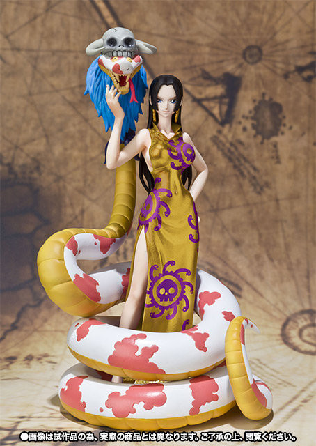 Boa Hancock, Salome (Gold), One Piece, Bandai, Pre-Painted, 4543112843739