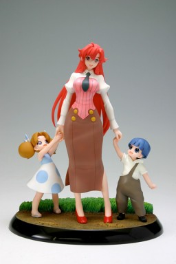 Yomako Sensei (With Nakimu and Maosha), Tengen Toppa Gurren-Lagann, Wave, Pre-Painted, 1/8, 4943209610648