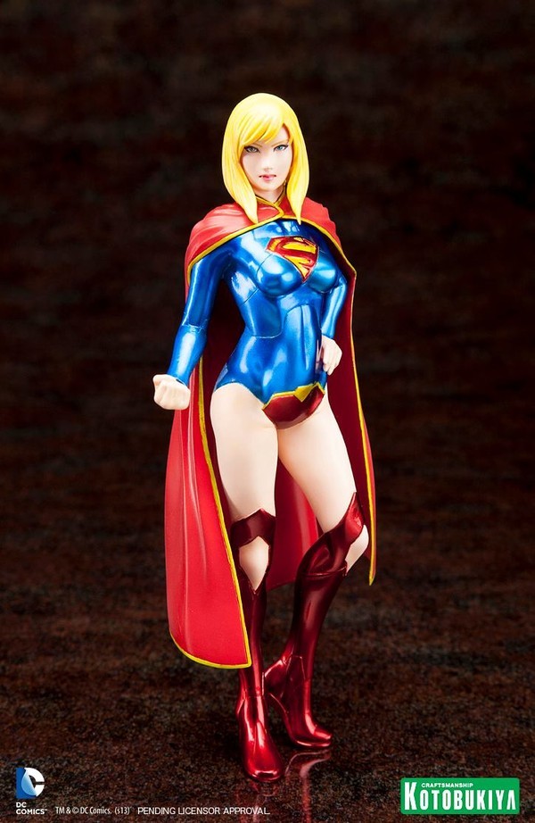 Supergirl, Superman, Kotobukiya, Pre-Painted, 1/10
