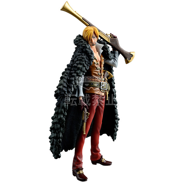 Sanji, One Piece Film Z, Banpresto, Pre-Painted