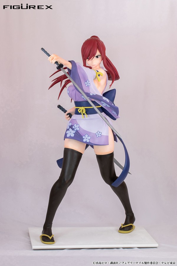 Erza Scarlet, Fairy Tail, Figurex, Pre-Painted, 1/1