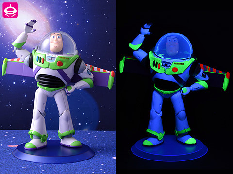 Buzz Lightyear (2, Glow in the Dark), Toy Story, SEGA, Pre-Painted