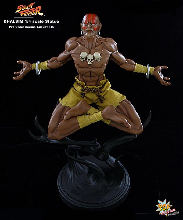 Dhalsim (Yoga Flame Edition - Pop Culture Shock Exclusive), Street Fighter II, Street Fighter IV, Premium Collectibles Studio, Pre-Painted, 1/4