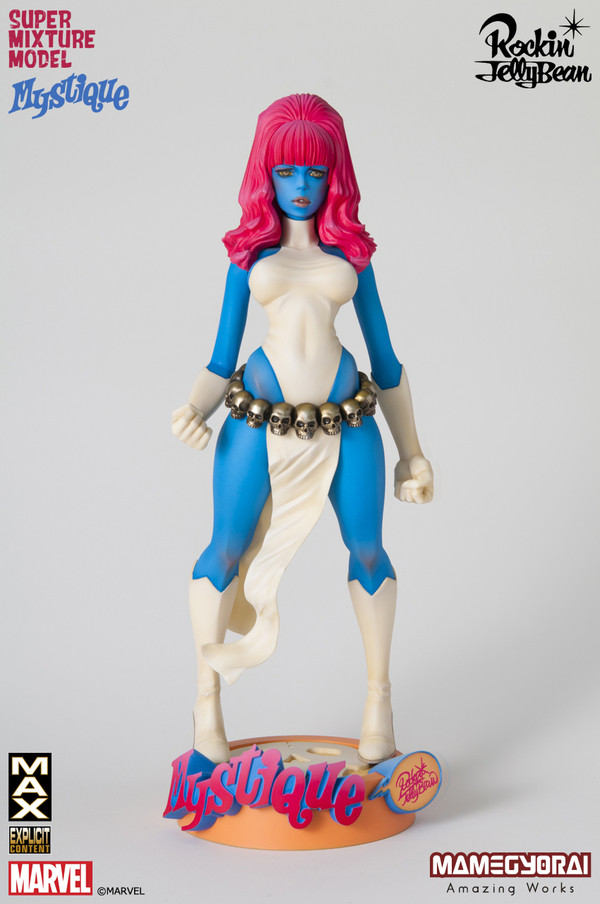 Mystique, X-Men, Mamegyorai, Pre-Painted, 4560458357508